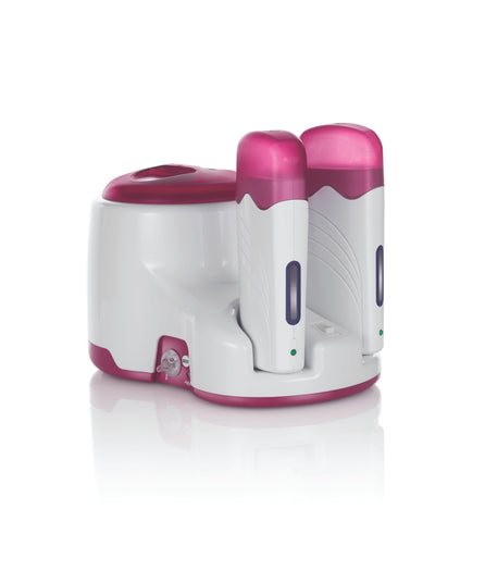 Combiné chauffe cire 800 ml + chauffe cartouches 2x100ml 150W