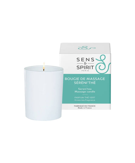Bougie massage - Séréni'thé 170g - Sens&Spirit