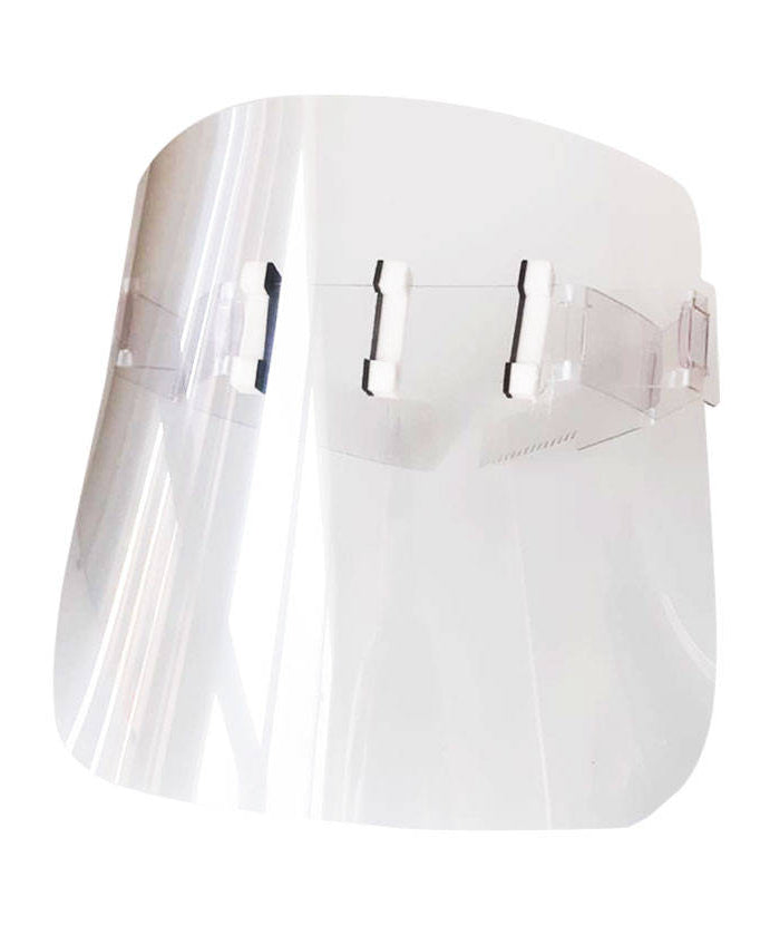Visière de protection anti-postillons lavable