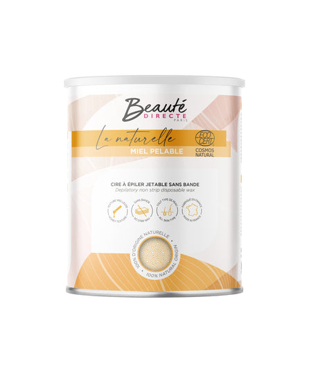 Cire La Naturelle miel pelable 800ml [COSMOS NATURAL] - Beauté Directe