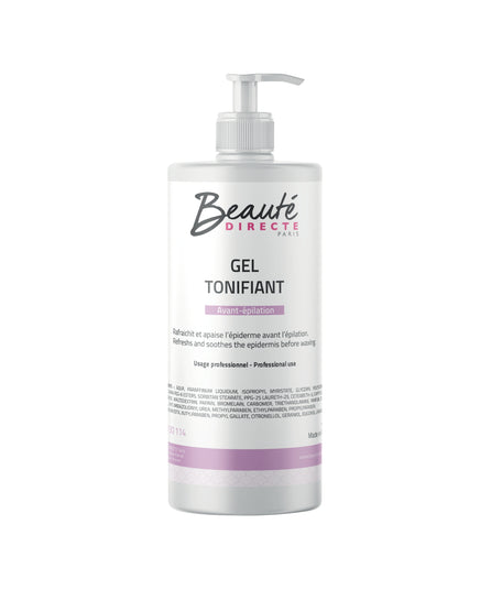 Gel tonifiant avant-épilation 1 L