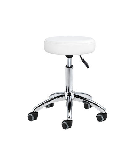 Tabouret pied chromé