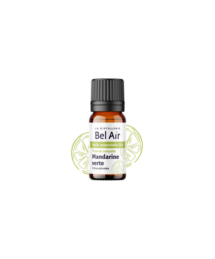Huile essentielle MANDARINE VERTE BIO 10ml - Distillerie Bel Air