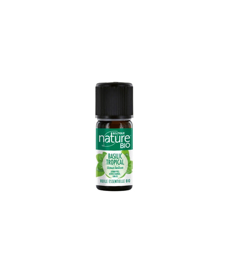 Huile essentielle Basilic tropical bio 10ml - Boutique Nature