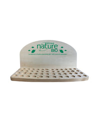 Présentoir huiles essentielles - Boutique Nature