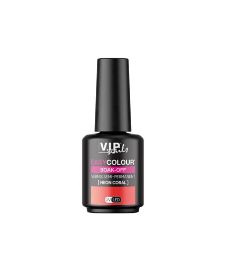 Vernis Semi-permanent Néon Coral - Vip Nails
