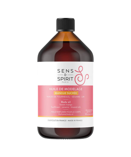 Huile de modelage parfumée Mangue 500 ml - Sens&Spirit