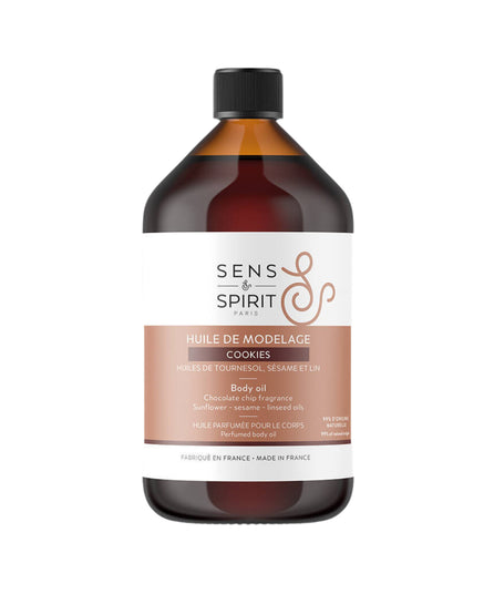 Huile de modelage parfumée Cookies 500 ml - Sens&Spirit