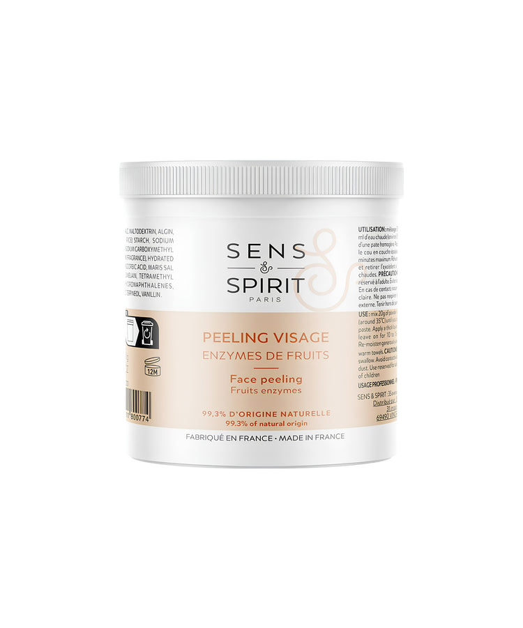 Peeling aux enzymes de fruits 100g - Sens&Spirit