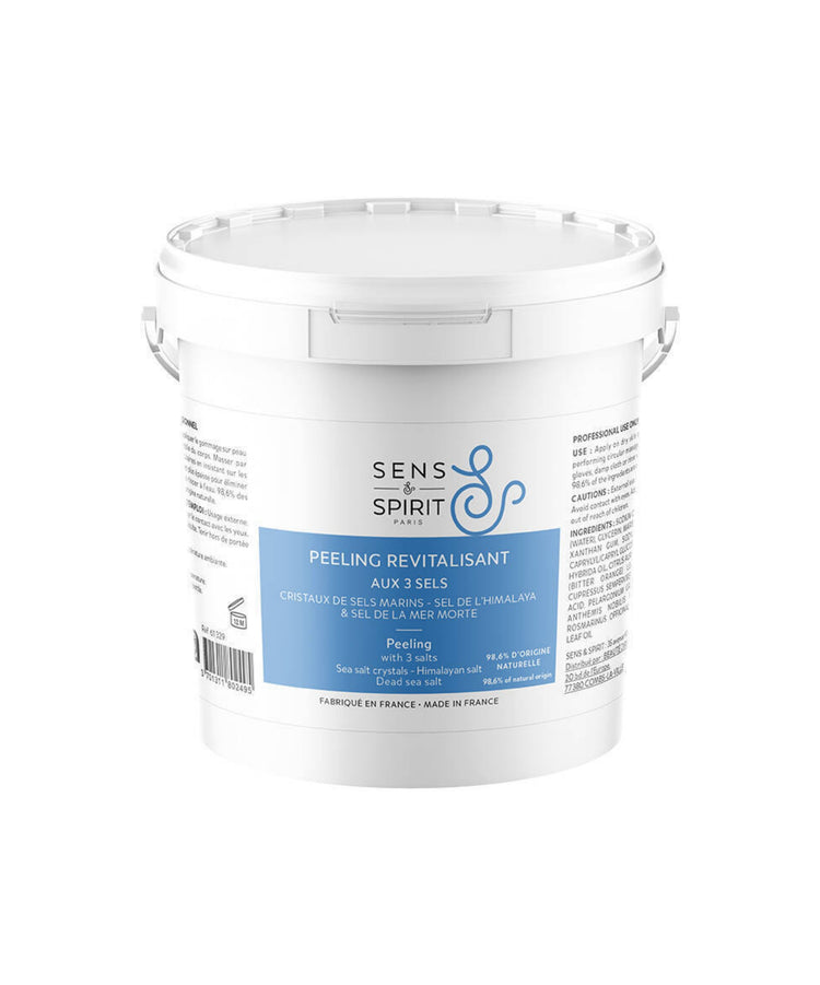 Peeling revitalisant aux 3 sels 1 kg - Sens&Spirit