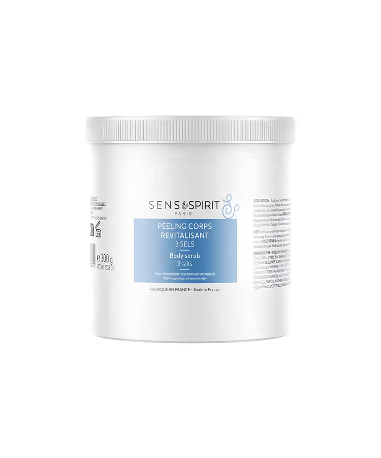 Peeling revitalisant aux 3 sels 300 g - Sens&Spirit