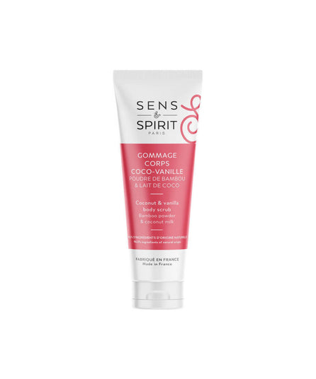 Gommage corps coco-vanille 200ml - Sens&Spirit