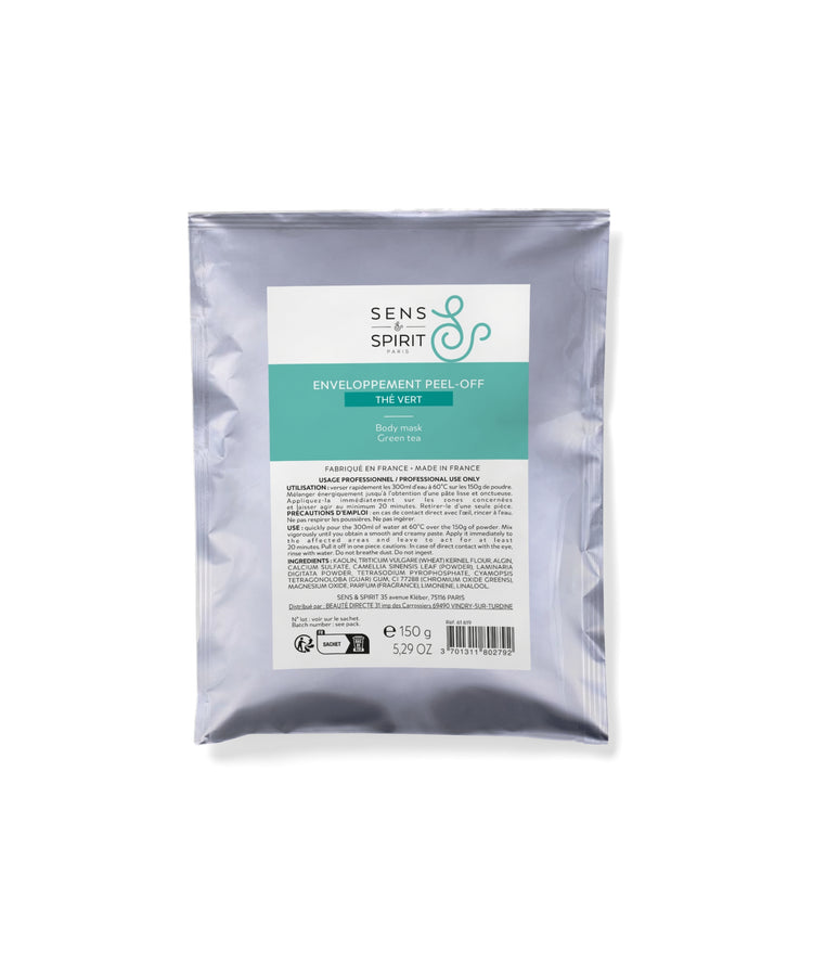 Enveloppement peel-off Thé Vert 150 g - Sens&Spirit