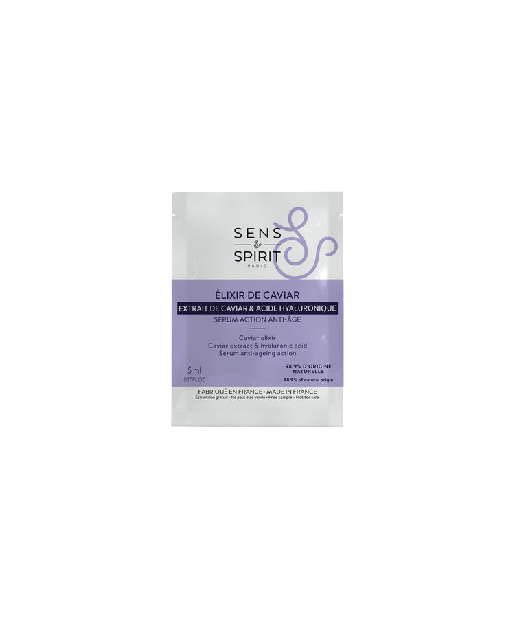 Echantillons sérum action 'Elixir de caviar' 6ml x 25 - Sens&Spirit