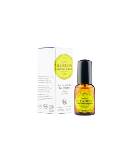 Eau de toilette bio Allégresse 30 ml - Elixirs & Co
