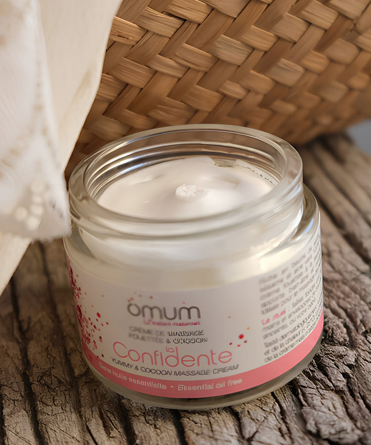 Crème fouettée corps La Confidente 50 ml - Omum