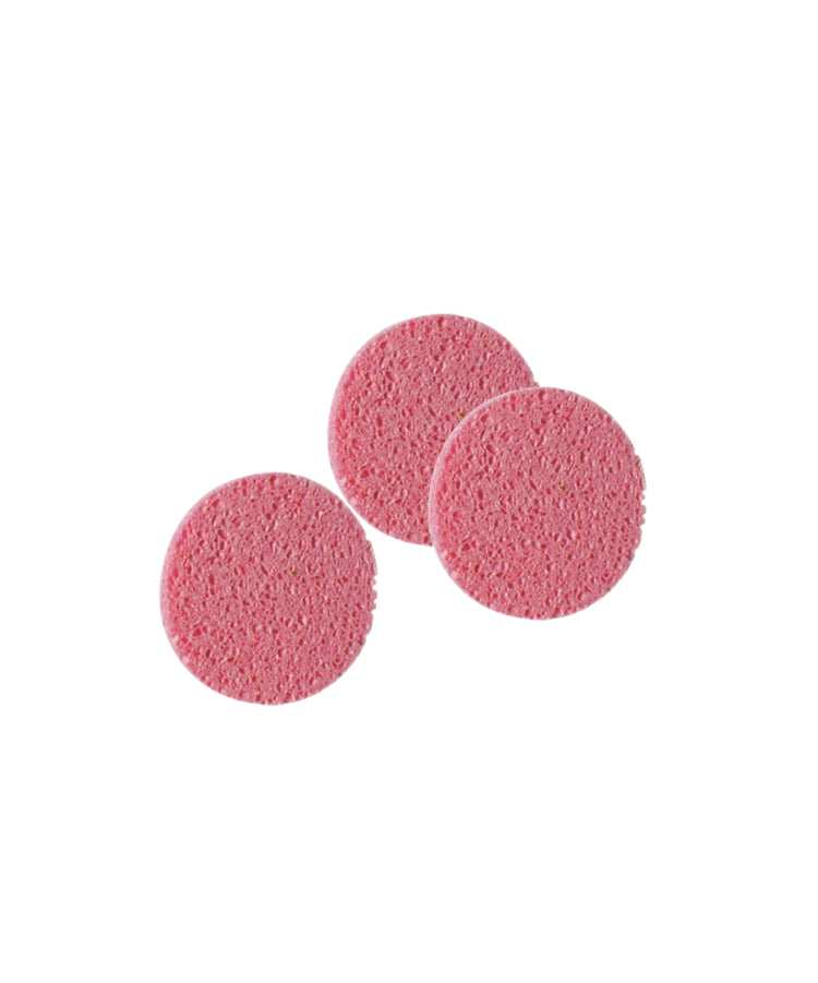 Éponges végétales rondes - Petit modèle Rose