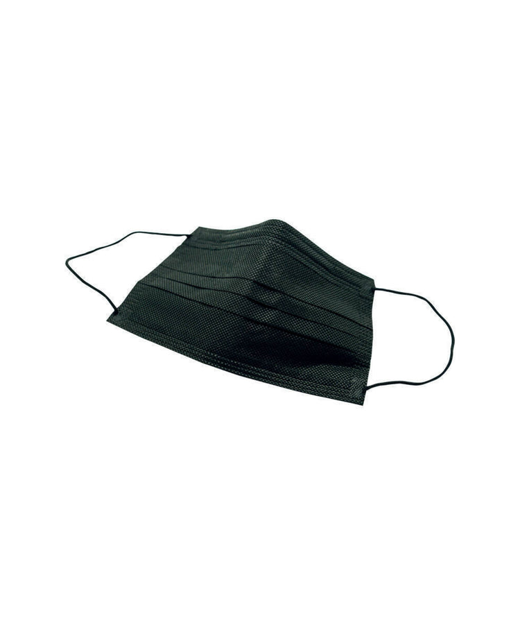 Masque chirurgical noir 3 plis - Boîte de 50