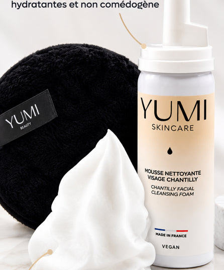 Mousse nettoyante visage chantilly - Yumi Skin Care