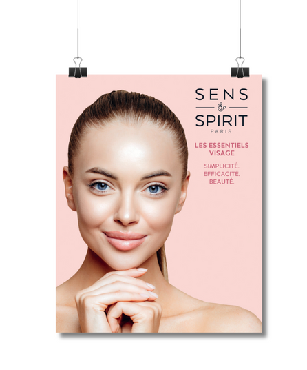 Poster 'Essentiel' visage format A2 - Sens&Spirit