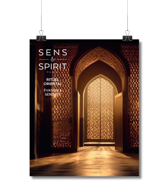 Poster 'Oriental' corps format A2 - Sens&Spirit